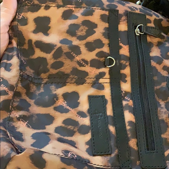 Black leather B. Makowsky bag. SOLD - Picture 6 of 7